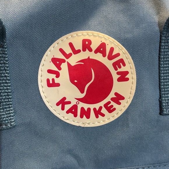 Fjallraven Kanken Sky Blue Backpack - Picture 2 of 7